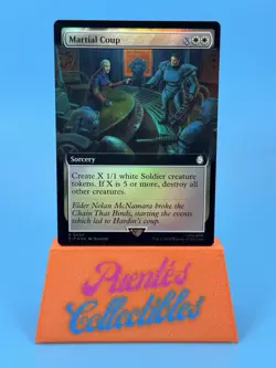 Martial Coup Extended Art Foil MTG Universes Beyond: Fallout NM - Image 1