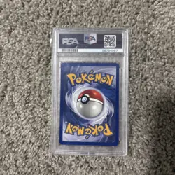 PSA 9 - Zubat 57/62 Fossil Common Pokemon TCG 1999 - Image 2