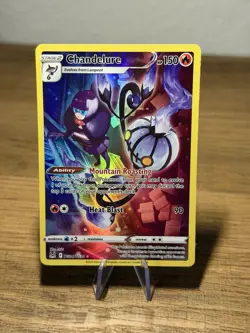 Pokemon Chandelure TG04/TG30 Lost Origin TG Ultra Rare Holo NM - Image 1