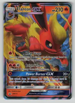 Flareon GX - SM171 Sun & Moon Promo Pokemon LP - Image 1