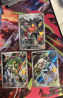 Pokemon First Partner Series 2 Unova - Snivy 049 Tepig 050 Oshawott 051 GEN 5 NM - Image 1