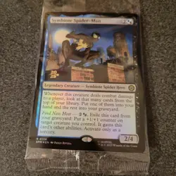 MTG - Symbiote Spider-Man (Prerelease / Foil) - Marvel's Spider-Man (Rare) NEW - Image 2