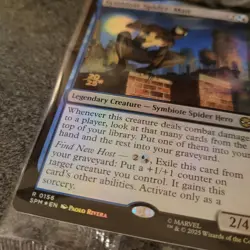 MTG - Symbiote Spider-Man (Prerelease / Foil) - Marvel's Spider-Man (Rare) NEW - Image 3