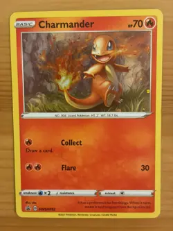 Charmander SWSH092 Cosmos Holo LP - Sword & Shield Promo 2021 - Pokemon TCG - Image 1