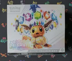 Pokemon TCG Scarlet & Violet Prismatic Evolutions ETB Factory Sealed - Image 1