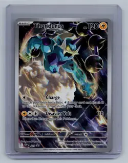 Thundurus 209 Holo Promo Scarlet & Violet Promo Pokemon NM/M - Image 1