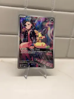 Pokemon Marnie’s Morpeko #206 Scarlet & Violet Promo Full Art Holo Rare - Image 1
