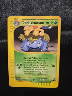 Pokemon Dark Venusaur - 7 [Winner Stamp] 007/009 Best of Regular - Image 1