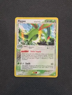 Flygon 7/110 Holon Phantoms Delta Species Holo Rare MP - Image 1