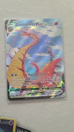 Pokemon TCG Centiskorch VMAX TG15/TG30 Ultra Rare SWSH: Lost Origin - Image 1