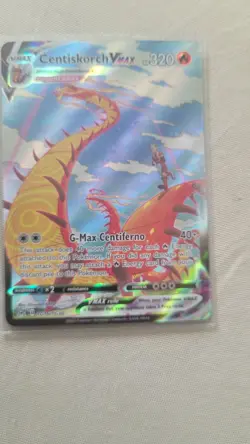 Pokemon TCG Centiskorch VMAX TG15/TG30 Ultra Rare SWSH: Lost Origin - Image 2