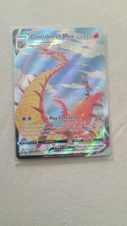 Pokemon TCG Centiskorch VMAX TG15/TG30 Ultra Rare SWSH: Lost Origin - Image 3