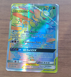 The Pokemon Company Garchomp & Giratina GX 247/236 Unified Minds Holo Secret EN - Image 1