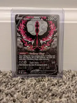 Galarian Moltres V 177/198 Chilling Reign Alt Full Art Holo (M/NM) - Image 1