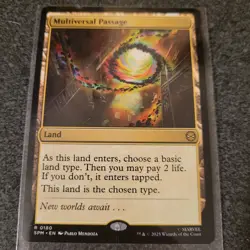 MTG - Multiversal Passage - Marvel's Spider-Man Set (Rare/Land) 2025 NEW - Image 2