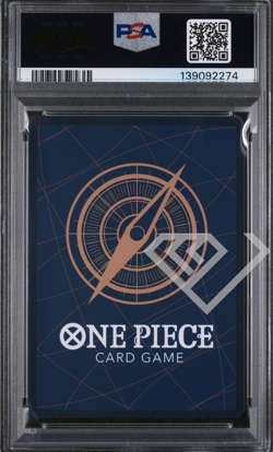 One Piece Nine Sword Style Asura Blades Drawn Dead Man's Game OP12-037 - PSA 10 - Image 2