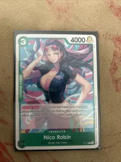 One Piece TCG Nico Robin Heroine Cup Promo P-111 - Image 1