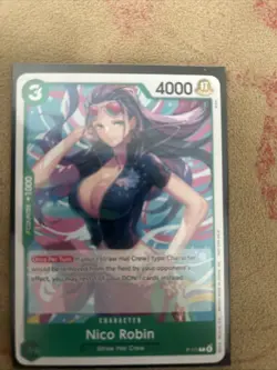 One Piece TCG Nico Robin Heroine Cup Promo P-111 - Image 2