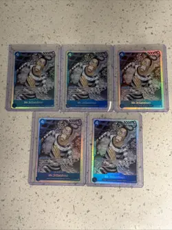 x5 One Piece TCG - Mr.3 (Galdino) (OP16-056) SR Foil - The Time Of Battle - Image 1