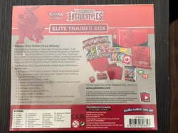 Pokemon Sword and Shield Battle Styles Elite Trainer Box Card Game 820650808357 - Image 2