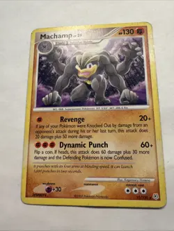 2007 Machamp 31/130 Rare Diamond & Pearl Pokemon Card - Image 1