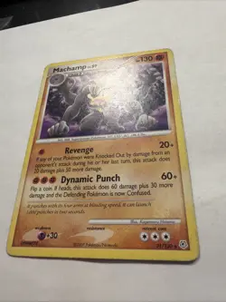 2007 Machamp 31/130 Rare Diamond & Pearl Pokemon Card - Image 2