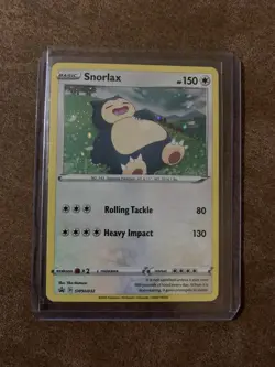 Snorlax SWSH032 SWSH: Sword & Shield Promo Cards Holo - Image 1