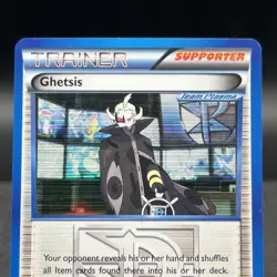 Ghetsis 101/116 Holo Rare BW Plasma Freeze Pokemon Card - Image 4