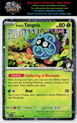 Miscellaneous Cards & Products #007/217 Erika's Tangela (Cosmos Holo) - Image 1