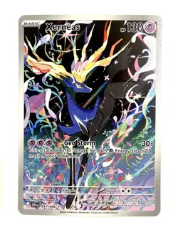 Xerneas 091/086 Chaos Rising Illustration Rare Holo Pokemon TCG Card NM - Image 1