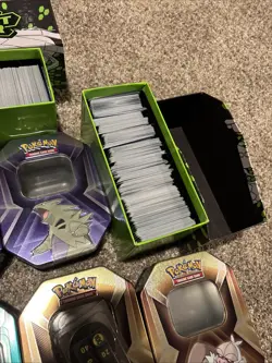 Pokemon Tins Dice Bulk Cards Lot - Image 5