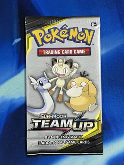 Sun & Moon Team Up Sampling Pack Fun Pack 3 Card Nm Booster Pack Sample Lot X10 - Image 2