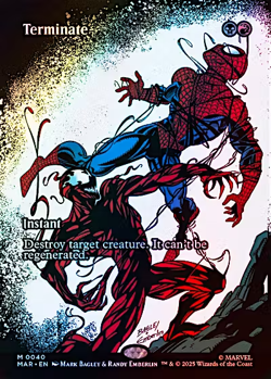 MTG Marvel Eternal-Legal, Terminate - Foil - Image 1