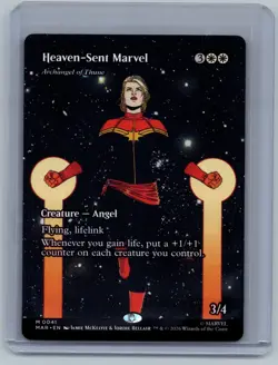 Magic Marvel Heaven-Sent Marvel Archangel of Thune (Borderless) 41 - Image 1