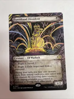 Dawnhand Dissident (Showcase) Lorwyn Eclipsed #311 Rare - Image 1