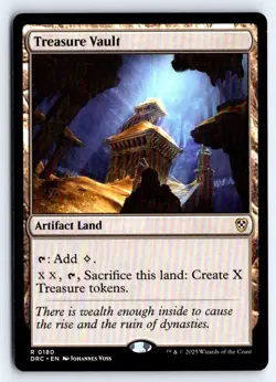 Treasure Vault 180 Rare Commander: Aetherdrift Magic: The Gathering NM - Image 1