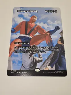 Unnatural Growth (Borderless) Marvel Universe Eternal-Legal Regular - Image 1