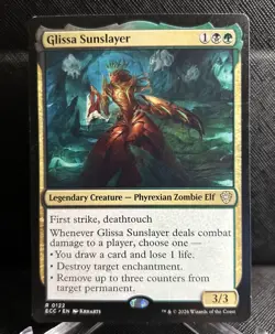 Glissa Sunslayer 122 MTG Commander: Lorwyn Eclipsed Regular NM - Image 2