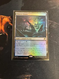 Mtg FOIL Watery Grave - Edge of Eternities + Bonus Foils - Image 2