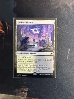 Mtg Godless Shrine - Edge of Eternities + Bonus Foils - Image 3