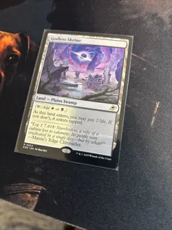Mtg Godless Shrine - Edge of Eternities + Bonus Foils - Image 5