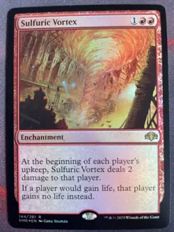MTG Sulfuric Vortex Dominaria Remastered 144/261 Foil Rare - Image 1