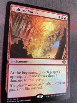 MTG Sulfuric Vortex Dominaria Remastered 144/261 Foil Rare - Image 2