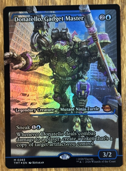 MTG Teenage Mutant Ninja Turtles, Donatello, Gadget Master - Japan Showcase Foil - Image 1