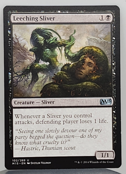 Leeching Sliver - Magic 2015 (M15) - Image 1
