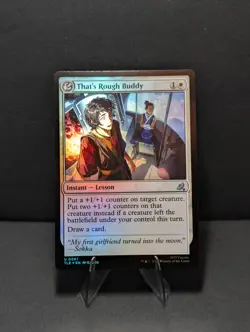 That's Rough Buddy #87 Foil Uncommon MTG Avatar The Last Airbender NM - Image 1