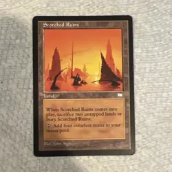 Wizards of the Coast Magic: Scorched Ruins Weatherlight English Rare - Image 1