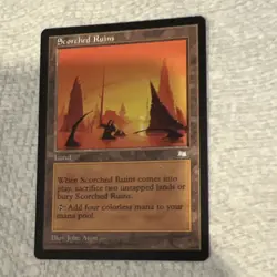 Wizards of the Coast Magic: Scorched Ruins Weatherlight English Rare - Image 2