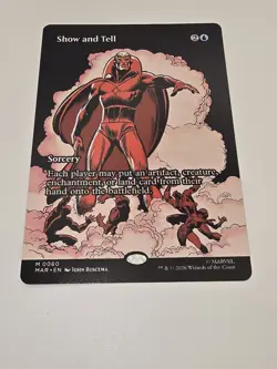 Show and Tell (Borderless) Marvel Universe Eternal-Legal Regular - Image 1