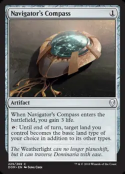 Navigator's Compass - Near Mint MTG Dominaria - Image 1